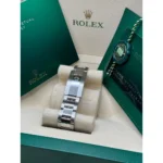 RLX Datejust 41mm 126334 Mint Green Fluted Motif Dial Oyster Bracelet - Image 9