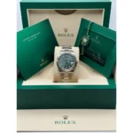 RLX Datejust 41mm 126334 Mint Green Fluted Motif Dial Oyster Bracelet - Image 12