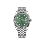 RLX Datejust 41mm 126334 Mint Green Fluted Motif Dial Oyster Bracelet