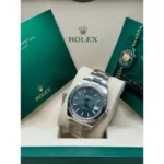 RLX Datejust 41mm 126334 Mint Green Fluted Motif Dial Oyster Bracelet - Image 8