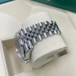 RLX Datejust 36mm 126234 Blue Fluted Motif Diamond Dial Jubilee Bracelet Watch - Image 8