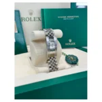 RLX Datejust 41mm 126334 Dark Rhodium Index Jubilee Stainless Steel - Image 9