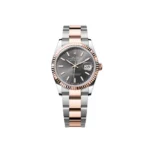 RLX Datejust 36mm 126231 Slate/Gray Dial Oystersteel and 18K Rose gold Oyster Bracelet