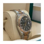 RLX Datejust 36mm 126231 Slate/Gray Dial Oystersteel and 18K Rose gold Oyster Bracelet - Image 5