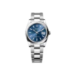 RLX Datejust 36mm 126200 Stainless Steel Blue Dial Oyster Watch
