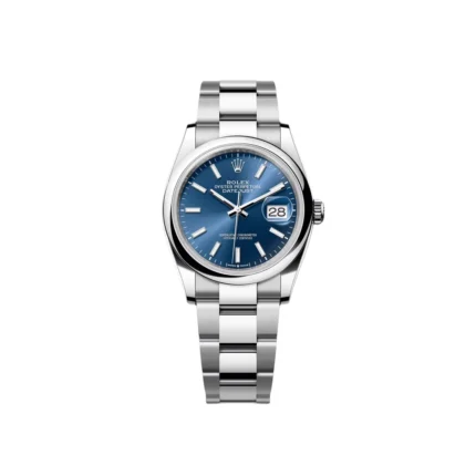 RLX Datejust 36mm 126200 Stainless Steel Blue Dial Oyster Watch