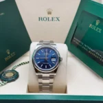RLX Datejust 36mm 126200 Stainless Steel Blue Dial Oyster Watch - Image 3