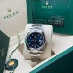 RLX Datejust 36mm 126200 Stainless Steel Blue Dial Oyster Watch - Image 7