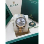 RLX Datejust 36mm 126233 Silver Dial Jubilee Bracelet Watch - Image 7