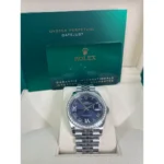 RLX Datejust 36mm 126284 Aubergine Dial Jubilee Bracelet - Image 3