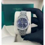 RLX Datejust 36mm 126284 Aubergine Dial Jubilee Bracelet - Image 8