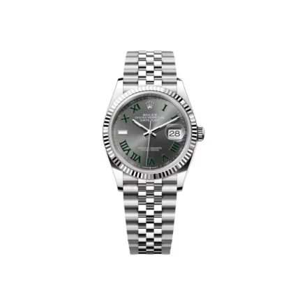 RLX Datejust 36mm 126234 Datejust Slate Roman Dial Jubilee Watch