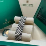 RLX Datejust m278274-0033/0034 Bright Blue Dial 31mm Fluted Bezel Oyster Bracelet - Image 13