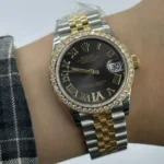 RLX Datejust m278383RBR-0017/0018 31mm Dark Grey Dial Oyster Bracelet - Image 12