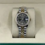 RLX Datejust m278383RBR-0017/0018 31mm Dark Grey Dial Oyster Bracelet - Image 3