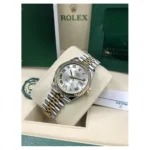 RLX Datejust m278273-0003/0004 31mm Silver Dial Stainless Steel and Yellow Gold Oyster Watch - Image 11