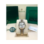 RLX Datejust m278273-0003/0004 31mm Silver Dial Stainless Steel and Yellow Gold Oyster Watch - Image 16