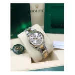 RLX Datejust m278273-0003/0004 31mm Silver Dial Stainless Steel and Yellow Gold Oyster Watch - Image 4