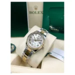RLX Datejust m278273-0003/0004 31mm Silver Dial Stainless Steel and Yellow Gold Oyster Watch - Image 5