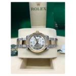 RLX Datejust m278273-0003/0004 31mm Silver Dial Stainless Steel and Yellow Gold Oyster Watch - Image 8