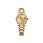 RLX Datejust m278288RBR-0005 Champagne 31mm Dial President Bracelet Watch