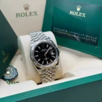 RLX Datejust Black Index Jubilee 41mm Stainless Steel - 126334 - Image 4