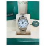 RLX Datejust 36mm 126234 White Roman Dial Oyster Stainless Steel Mens - Image 8