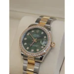 RLX Datejust m278383RBR-0029/0030 31mm Olive Green Dial Oyster Bracelet - Image 10