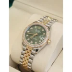 RLX Datejust m278383RBR-0029/0030 31mm Olive Green Dial Oyster Bracelet - Image 13
