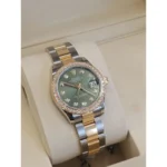 RLX Datejust m278383RBR-0029/0030 31mm Olive Green Dial Oyster Bracelet - Image 4
