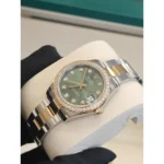 RLX Datejust m278383RBR-0029/0030 31mm Olive Green Dial Oyster Bracelet - Image 8