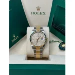 RLX Datejust 36mm 126233 Golden Fluted Motif 36mm Dial Oyster Bracelet - Image 8
