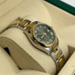 RLX Datejust m278243-0015/0016 31mm Olive Green Dial Yellow Rolesor Oyster Watch - Image 3