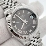 RLX Datejust m278274-0021/0022 Dark Grey Roman 31mm Dial Oyster Watch - Image 4