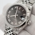 RLX Datejust m278274-0021/0022 Dark Grey Roman 31mm Dial Oyster Watch - Image 5