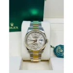 RLX Datejust 36mm 126203 Golden Dial Domed Bezel Oyster Bracelet - Image 3