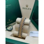 RLX Datejust m278273-0031/0032 31mm Olive Green Floral Motif Dial Stainless Steel and Yellow Gold Oyster Watch - Image 17