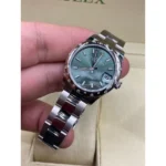 RLX Datejust m278344-0019/0020 Mint Green Dial 31mm Domed Diamond Oyster Watch - Image 11