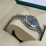 RLX Datejust m278344-0019/0020 Mint Green Dial 31mm Domed Diamond Oyster Watch - Image 4