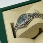 RLX Datejust m278344-0019/0020 Mint Green Dial 31mm Domed Diamond Oyster Watch - Image 5
