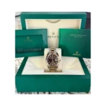 RLX Datejust 41mm 126301 Chocolate Index Oyster Steel and Everose Gold Watch - Image 11