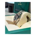 RLX Datejust 41mm 126301 Chocolate Index Oyster Steel and Everose Gold Watch - Image 5