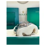 RLX Datejust 41mm 126301 Chocolate Index Oyster Steel and Everose Gold Watch - Image 6