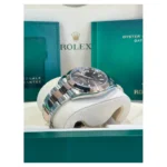 RLX Datejust 41mm 126301 Chocolate Index Oyster Steel and Everose Gold Watch - Image 9