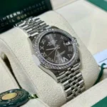 RLX Datejust m278384RBR-0031/0032 Dark Grey 31mm Dial Oyster Watch - Image 3