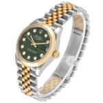 RLX Datejust m278243-0029/0030 31mm Olive Green Dial Yellow Rolesor Oyster Watch - Image 5