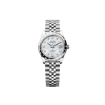 RLX Datejust m278344-0005/0006 Mother-of-Pearl Dial 31mm Domed Diamond Oyster Watch