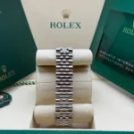 RLX Datejust m278344-0005/0006 Mother-of-Pearl Dial 31mm Domed Diamond Oyster Watch - Image 6