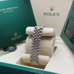 RLX Datejust m278344-0005/0006 Mother-of-Pearl Dial 31mm Domed Diamond Oyster Watch - Image 7