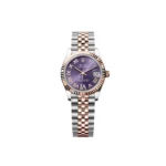 RLX Datejust m278271-0019/0020 Aubergine 31mm Dial Oyster Bracelet Watch - Image 2